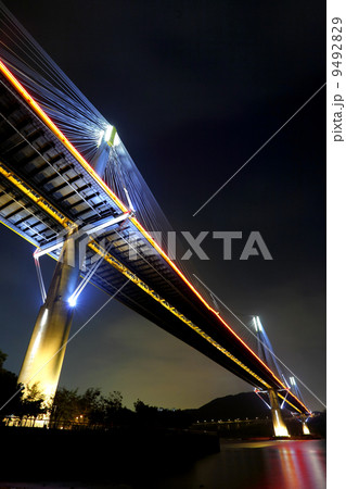 Hong Kong night, Ting Kau Bridge 9492829