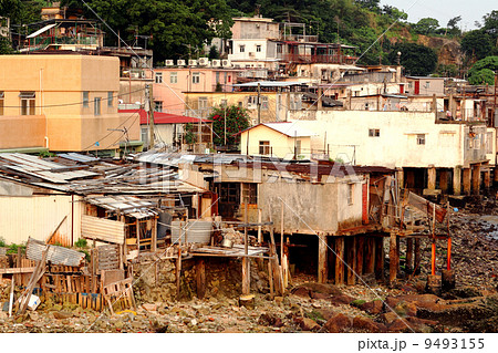 fishing village of Lei Yue Mun in Hong Kong 9493155