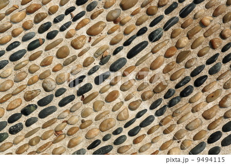 abstract background with round peeble stones 9494115