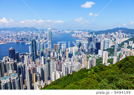 Hong Kong urban city 9494199