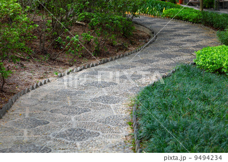 path in chinese garden 9494234