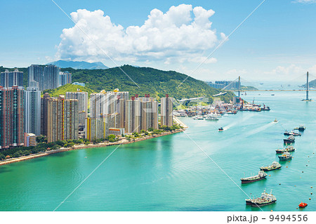 Residential building in Hong Kong Residential building in Hong Kong 9494556