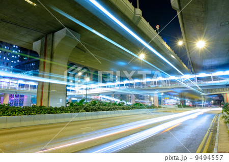 night traffic light trail night traffic light trail 9494557