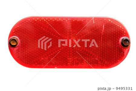 Red Reflector Isolated Red Reflector Isolated 9495331