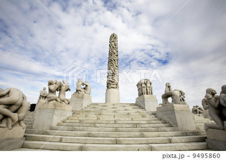 Statue Park Oslo 9495860