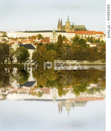 Prague Castle and River Prague Castle and River 9496099