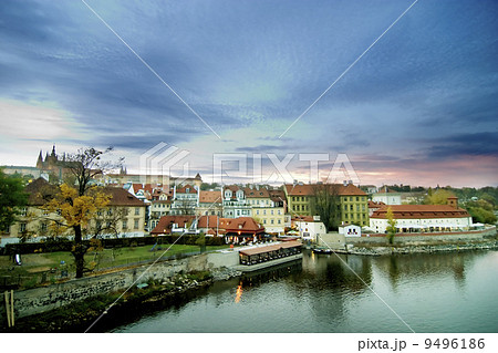 Cityscape with Castle - Prague 9496186