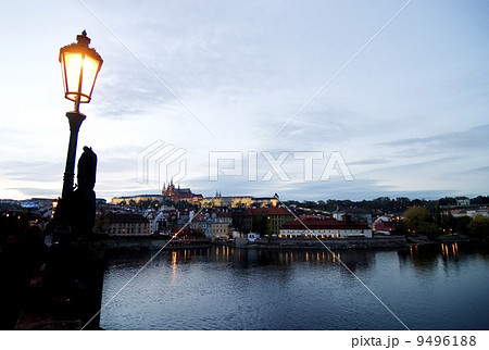 Cityscape with Castle - Prague 9496188