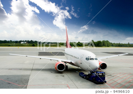 Airplane on Tarmac 9496610