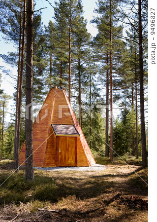 Teepee Cabin in Forest 9496827