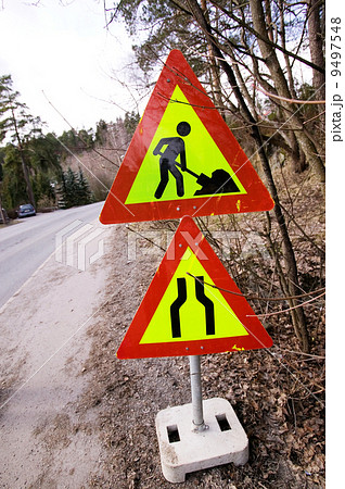 Construction sign 9497548