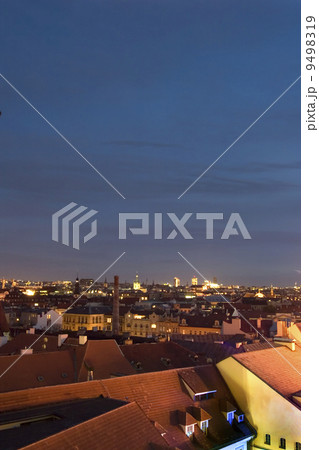 Night Cityscape - Prague 9498319