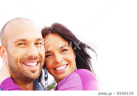 Happy smiling middle-aged outdoors 9500520