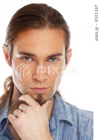 Young handsome man with beard 9501387