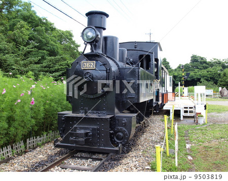 野辺山SLランドのSL 362号 9503819