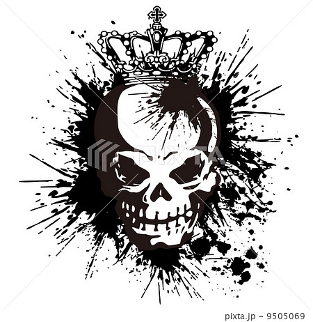 頭蓋骨とペイント, 9505069