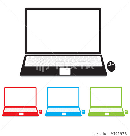 Laptop. Vector Illustration.  9505978