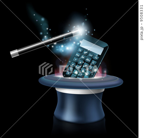 Magic math concept 9508331