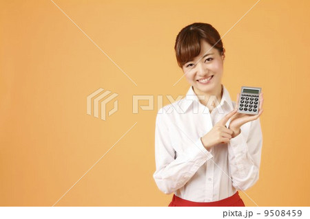 電卓 女性 電卓 女性 9508459