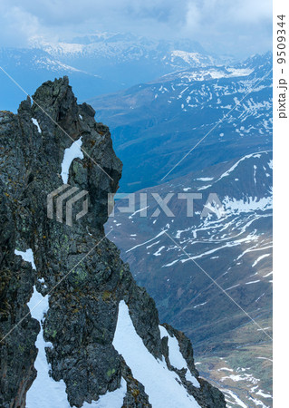 Alp Mountain rock view 9509344