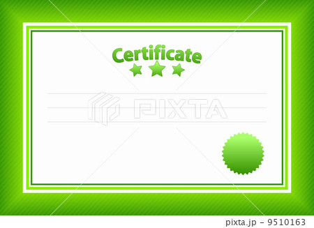 Green Certificate Template 9510163