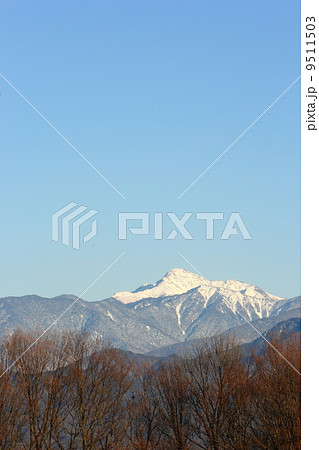 南アルプスの塩見岳 9511503