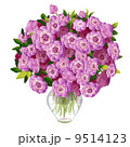 bouquet of pink flowers in a vase 9514123