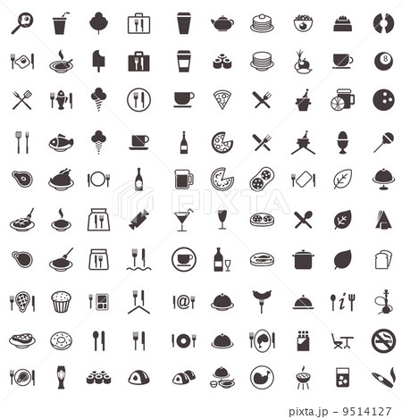 vector icons food and drink 9514127