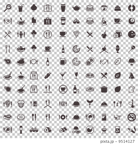 vector icons food and drink 9514127