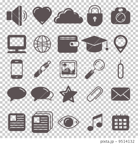 vector set of web icons and pictograms 9514132