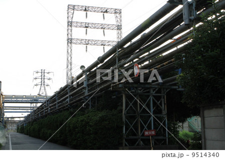 神奈川県川崎市川崎区扇町の化学コンビナート 9514340