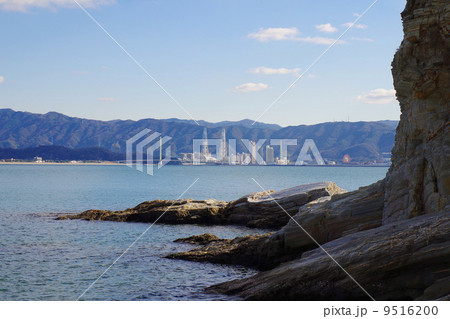 蓬莱岩から見た対岸市街 蓬莱岩から見た対岸市街 9516200