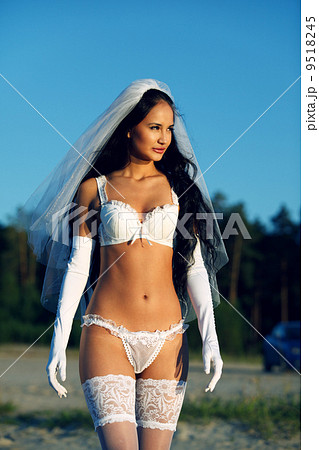 Sexy bride in lingerie 9518245