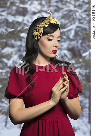 Woman in forest Woman in forest 9519146