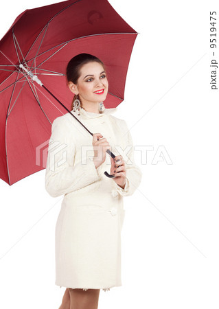 Under the protection of an umbrella Under the protection of an umbrella 9519475