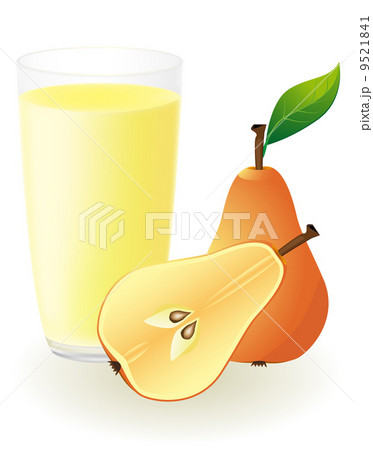 pear juice vector illustration 9521841