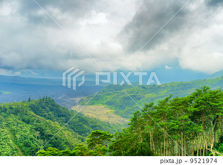 Mount Batur. Active volcano in Bali, Indonesia 9521974
