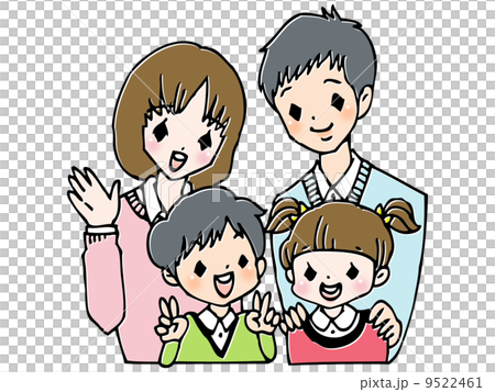 仲良し家族 9522461