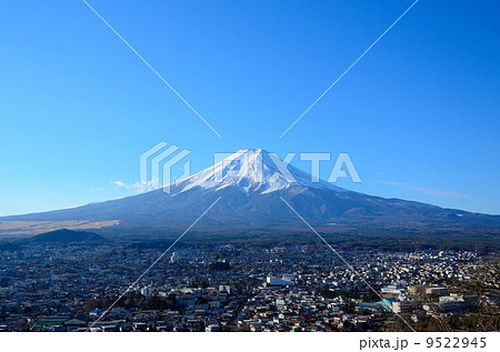 Mount Fuji from Mount Niikura Park 9522945