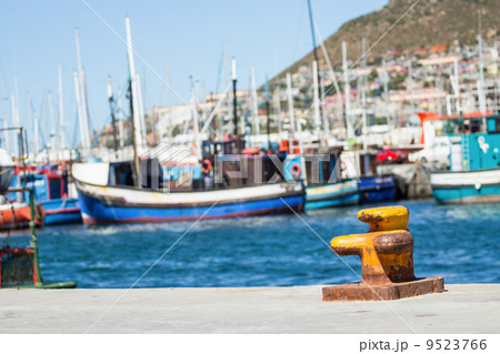 Yacht and fishermans boat marina in Cape Town South Africa Yacht and fishermans boat marina in Cape Town South Africa 9523766