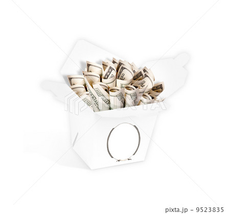 Concept image of food money 9523835