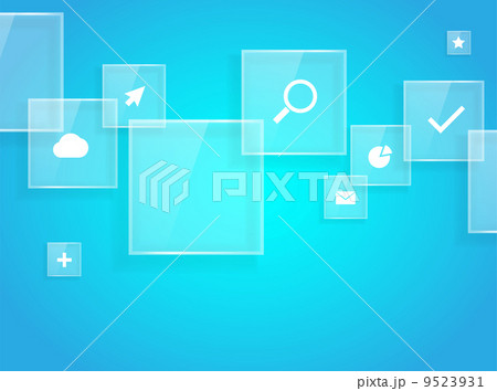 Style design with web icons Style design with web icons 9523931