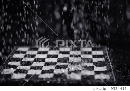 Chessboard under the rain Chessboard under the rain 9524415