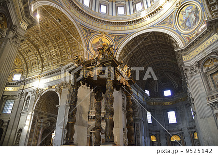 クーポラとバルダッキーノ(サン・ピエトロ大聖堂) クーポラとバルダッキーノ(サン・ピエトロ大聖堂) 9525142