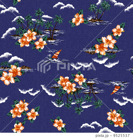 ハワイアンプリント, 9525537