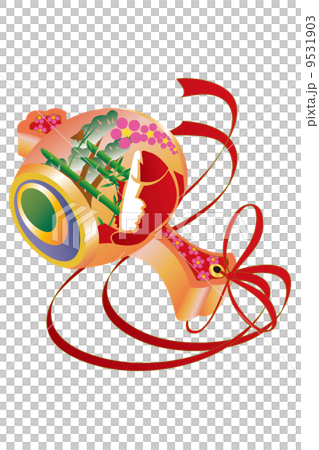 打ち出の小槌のイラスト 打ち出の小槌のイラスト 9531903