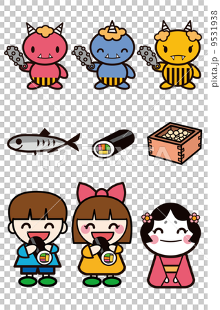 節分のイラスト 節分のイラスト 9531938