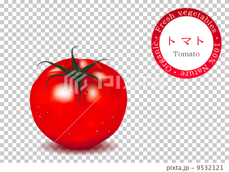 Tomato design _ 01 with a drop 9532121