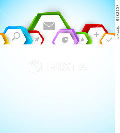 Abstract web template 9532157