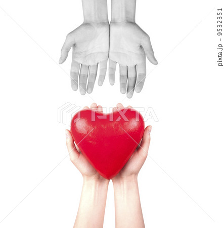 Health insurance or love concept 9532351